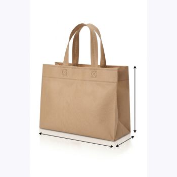ساک دستی پارچه ای مدل عطف دار پاکتی30در20در10 - 60گرم