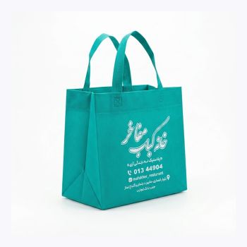 ساک دستی پارچه ای  مدل عطف دار پاکتی- 30 در30در 15-60گرم