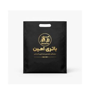 ساک دستی فلت دسته موزی 40 در45 - 60 گرم